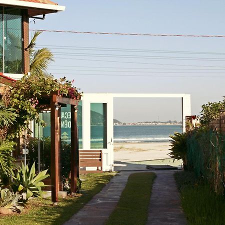 Pousada Recanto Edenico - A Beira Mar Da Praia Ponta Do Papagaio, Palhoca Sc Palhoça Exterior foto