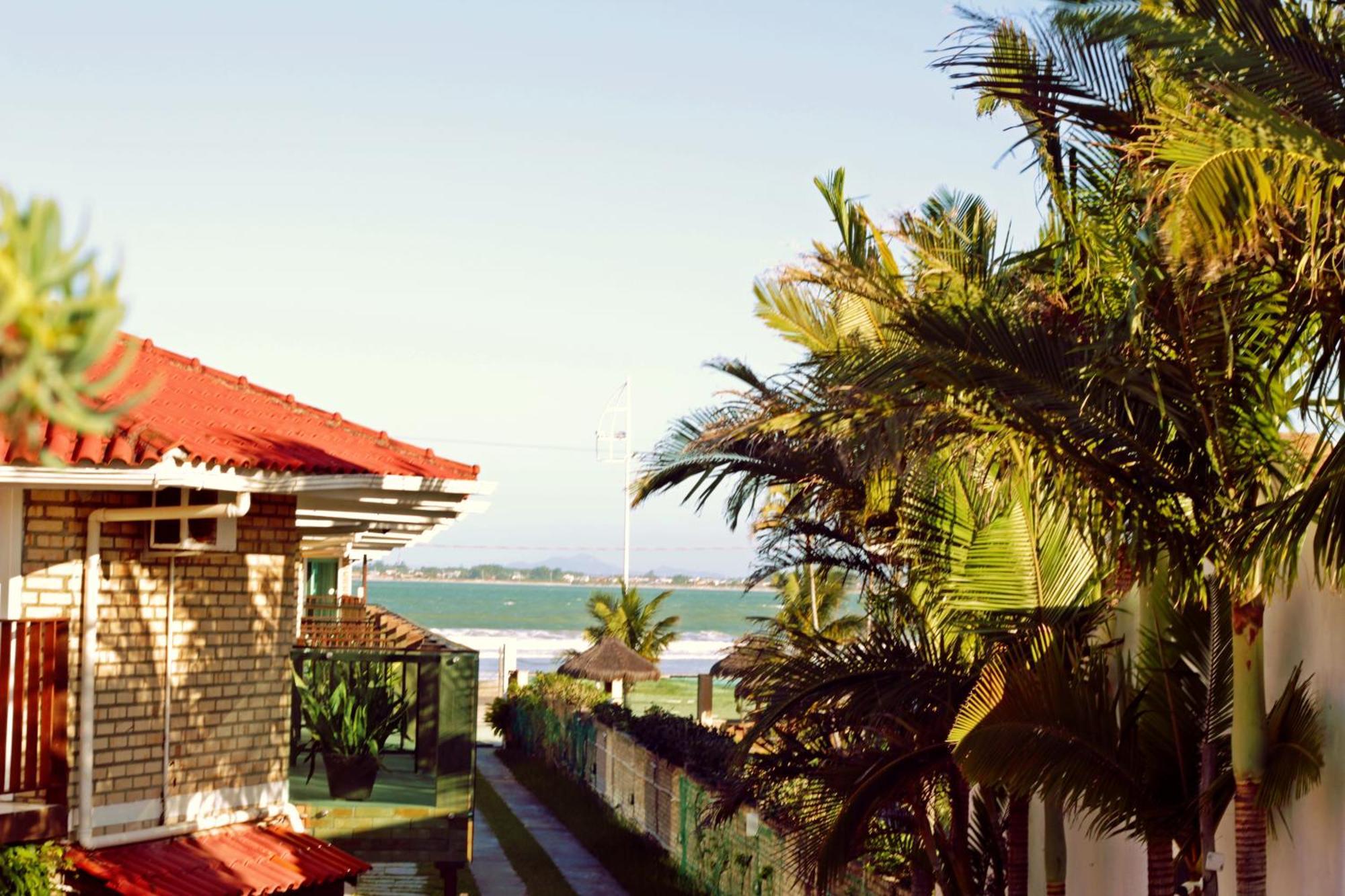 Pousada Recanto Edenico - A Beira Mar Da Praia Ponta Do Papagaio, Palhoca Sc Palhoça Exterior foto
